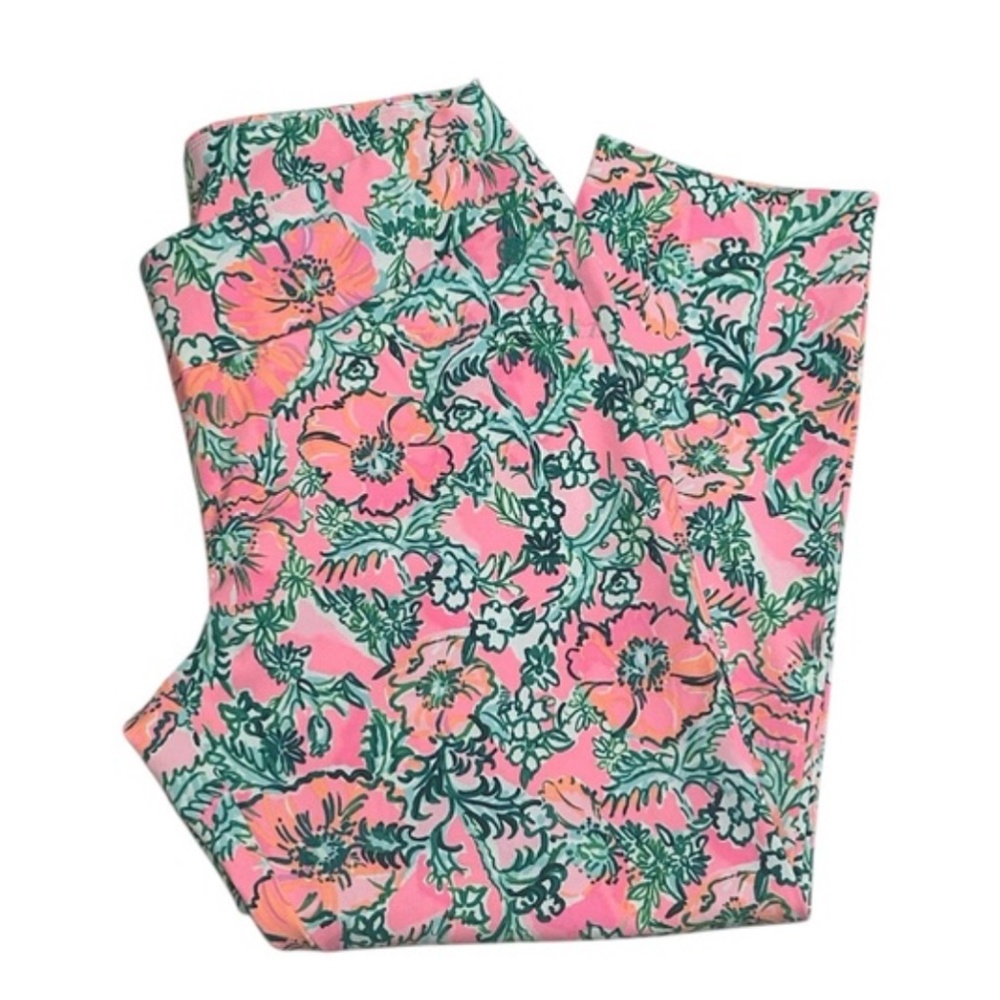 NWT Lily Pulitzer Floral Corso Crop Pant - Size 12